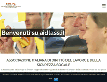 Tablet Screenshot of aidlass.it
